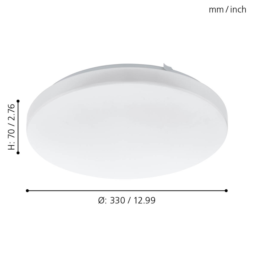 Eglo - LED Stropné svietidlo LED/14,6W/230V