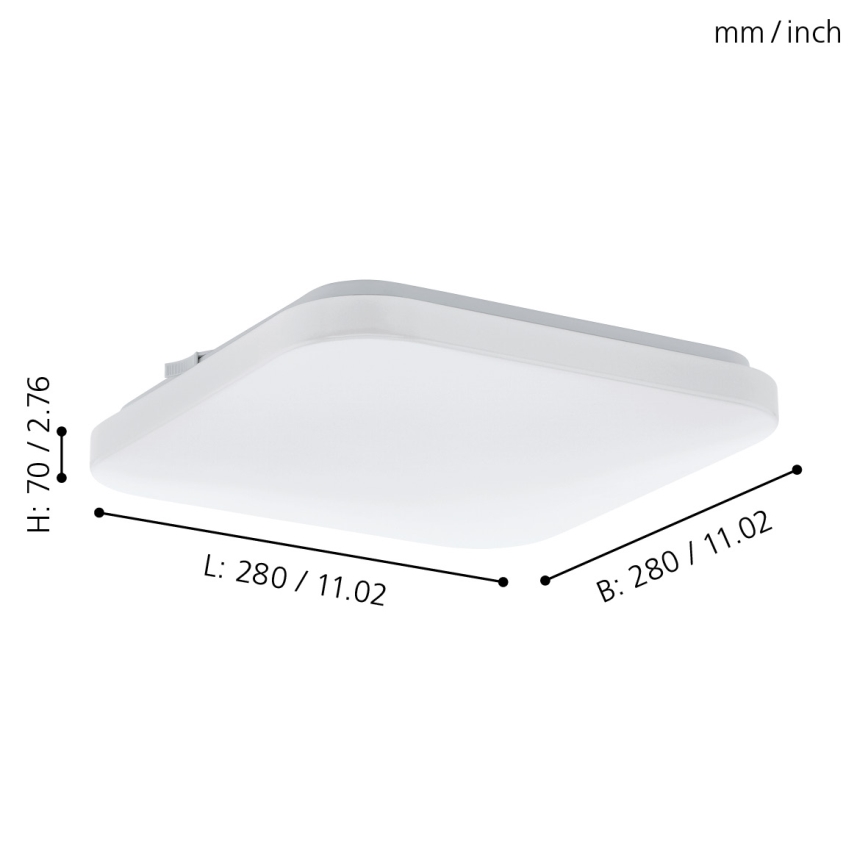 Eglo - LED Stropné svietidlo LED/11,5W/230V
