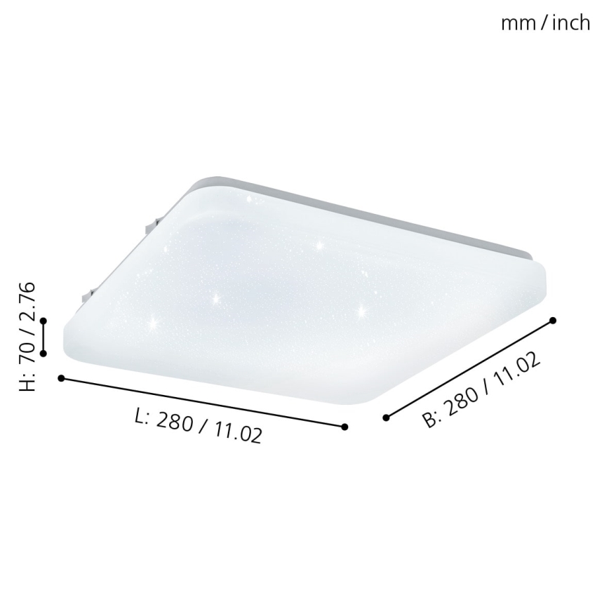 Eglo - LED Stropné svietidlo LED/11,5W/230V