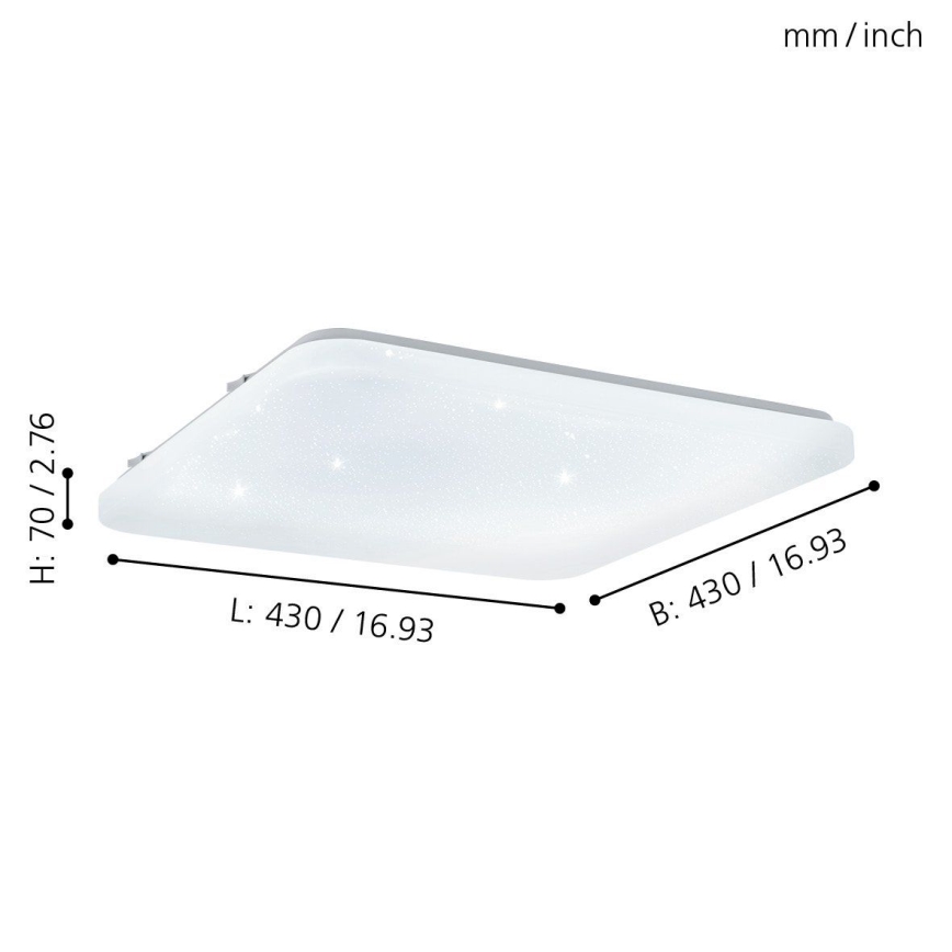 Eglo - LED Stropné svietidlo LED/33,5W/230V