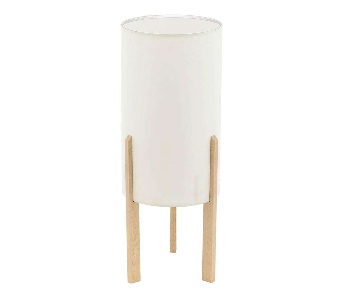 Eglo 97891 - Stolná lampa CAMPODINO 1xE27/60W/230V výška 400mm biela 