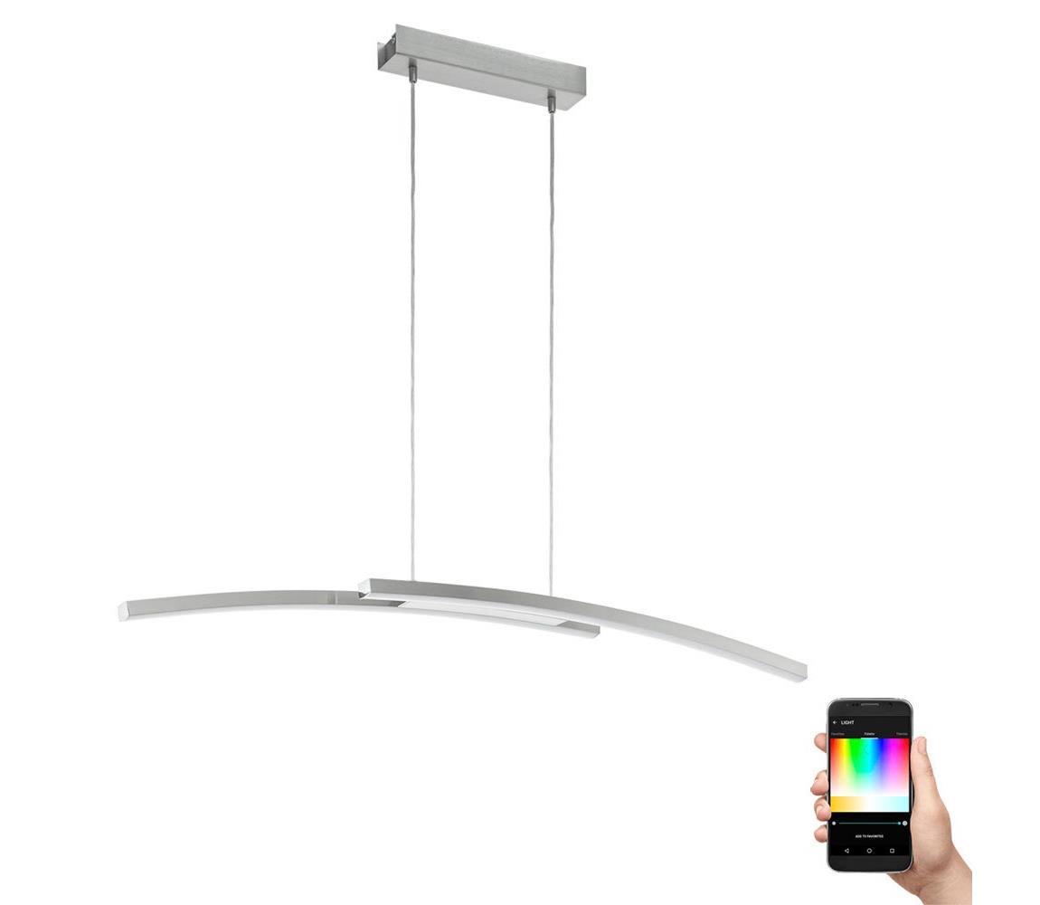 Eglo 97911 - LED RGB stmievateľný luster na lankách FRAIOLI-C LED/34W/230V 97911