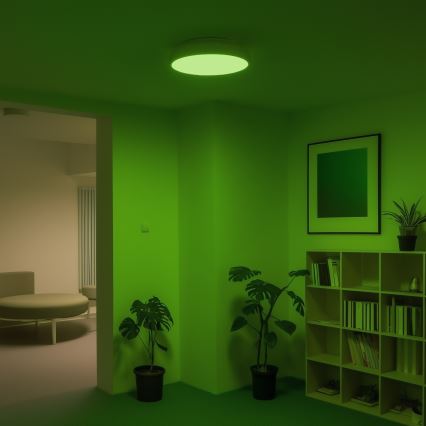 Eglo 98045 - LED RGB Stmievateľné stropné svietidlo RIODEVA-C LED/27W/230V