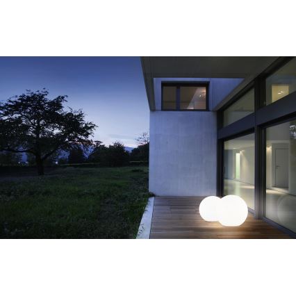 Eglo - Vonkajšia lampa 1xE27/40W/230V IP65 ø300