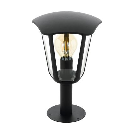 Eglo - Vonkajšia lampa 1xE27/60W/230V IP4výška 335 čierna