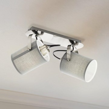 Eglo 98139 - Bodové svietidlo VILLABATE 2xE27/10W/230V