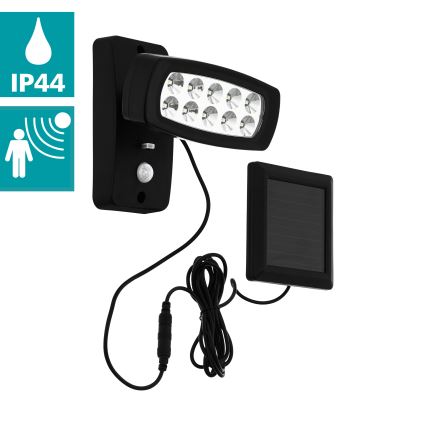 Eglo - LED Solárne nástenné svietidlo so senzorom LED/1,2V 600 mAh IP44