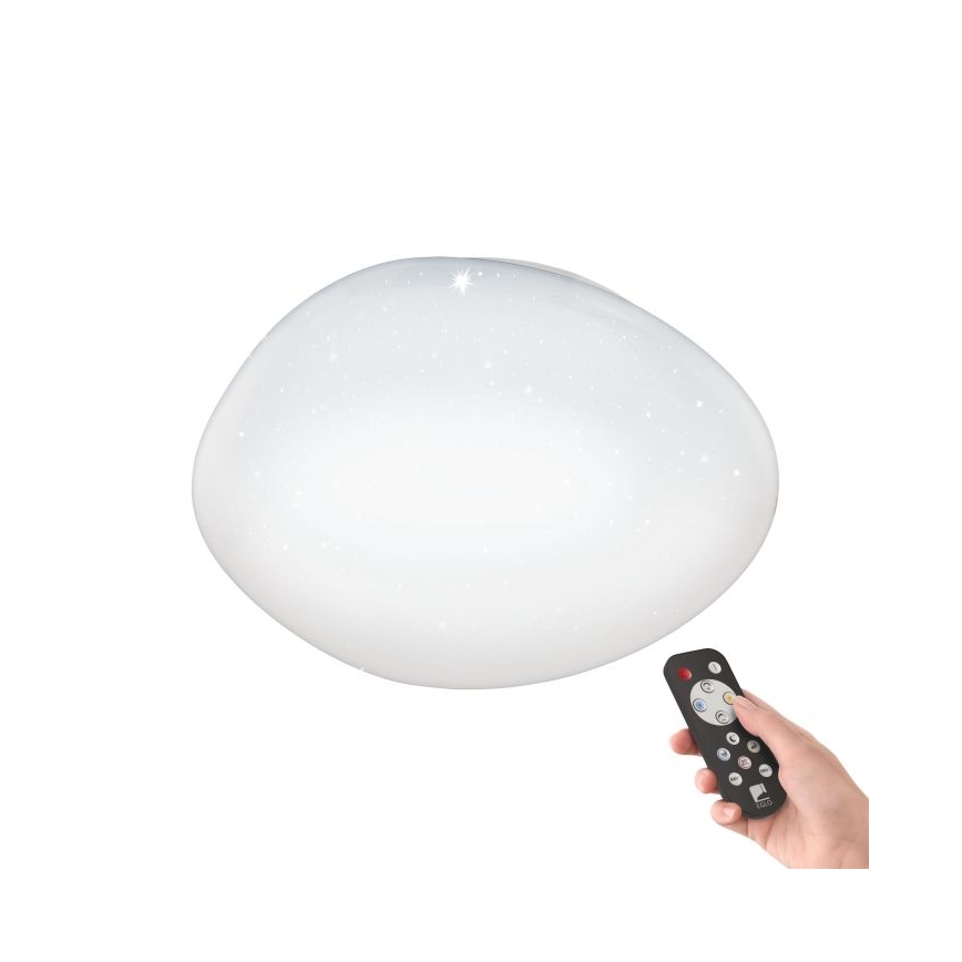 Eglo - LED Stmievateľné stropné svietidlo LED/24W/230V + diaľkové ovládanie