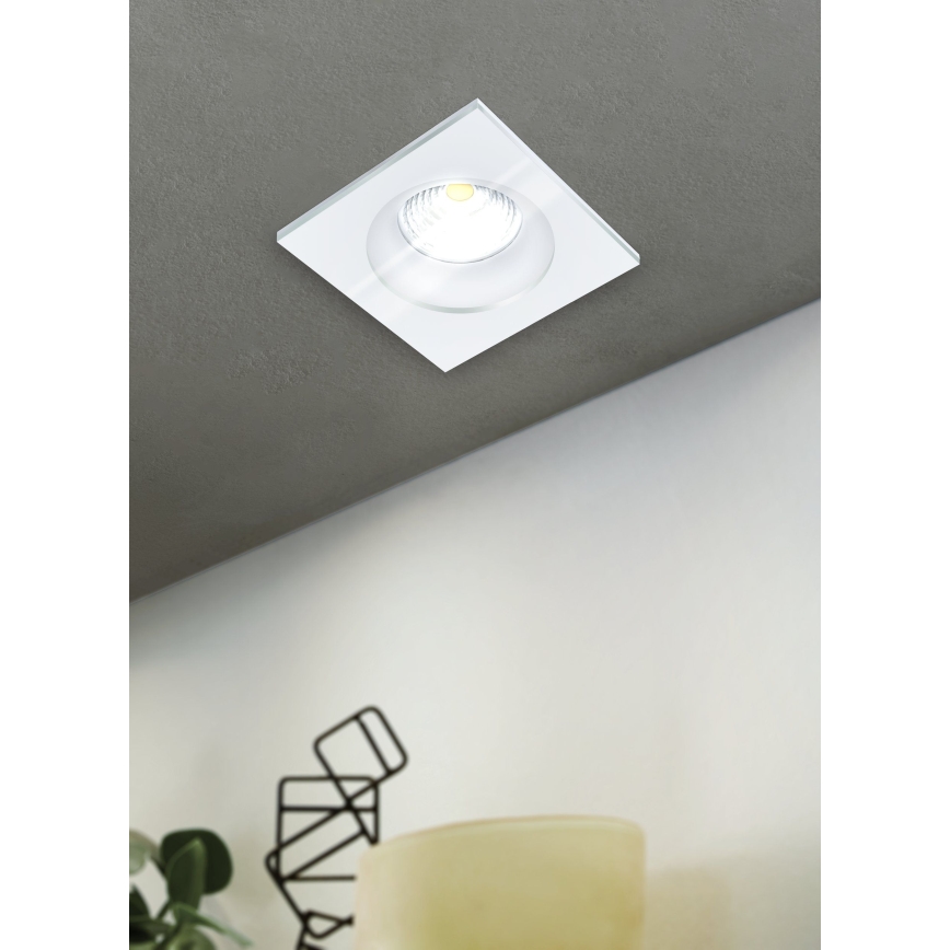 Eglo - LED Kúpeľňové podhľadové svietidlo LED/6W/230V IP44