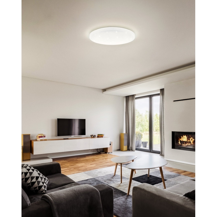 Eglo - LED Stmievateľné kúpeľňové svietidlo LED/12W/230V IP44 + diaľkové ovládanie