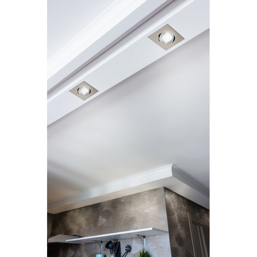 Eglo - LED Stmievateľné podhľadové svietidlo LED/6W/230V