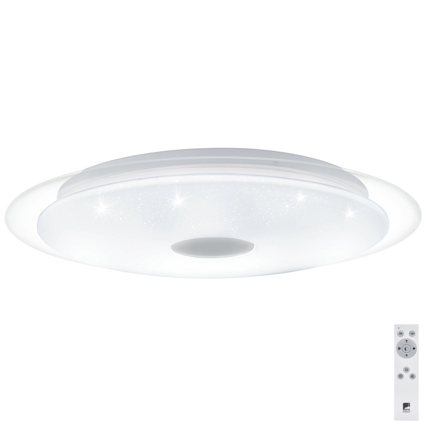 Eglo - LED Stmievateľné stropné svietidlo LED/24W/230V + diaľkové ovládanie