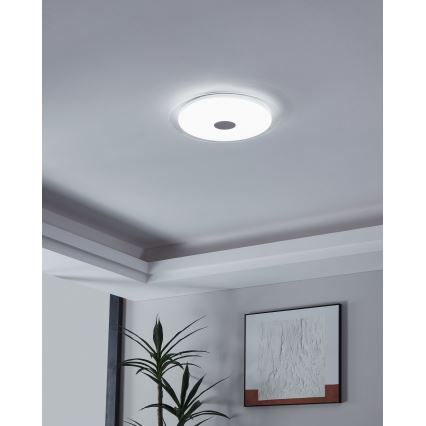 Eglo - LED Stmievateľné stropné svietidlo LED/24W/230V + diaľkové ovládanie