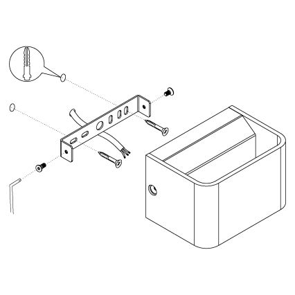 Eglo - LED Nástenné svietidlo LED/6W/230V