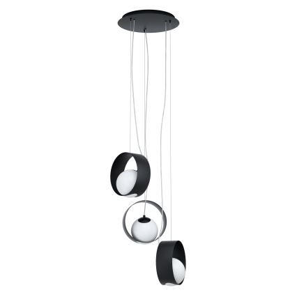 Eglo 98441 - Závesný luster CAMARGO na lankách 3xE14/40W/230V