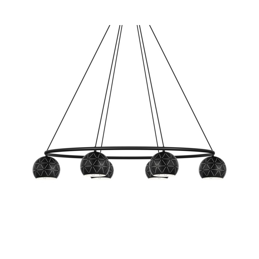 Eglo - Luster na lanku 6xE14/40W/230V