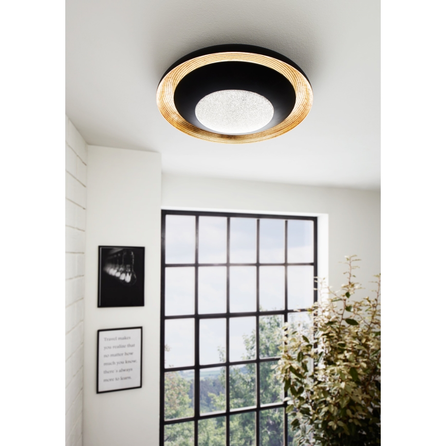 Eglo - LED Stmievateľné stropné svietidlo LED/24,5W/230V  + diaľkové ovládanie
