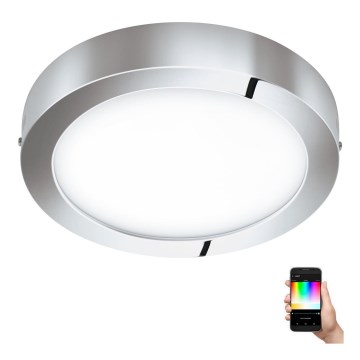 Eglo 98559 - RGB LED stmievateľné stropné svietidlo FUEVA-C LED/21W/230V, priemer 30 cm