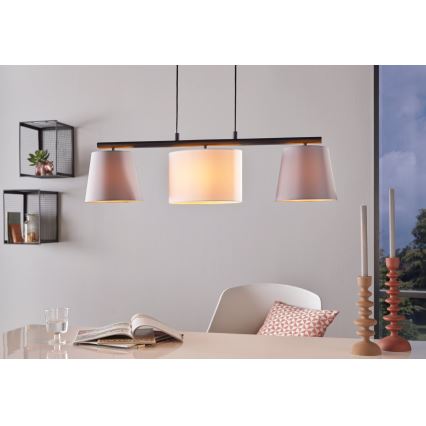 Eglo - Luster na lanku 3xE14/25W/230V