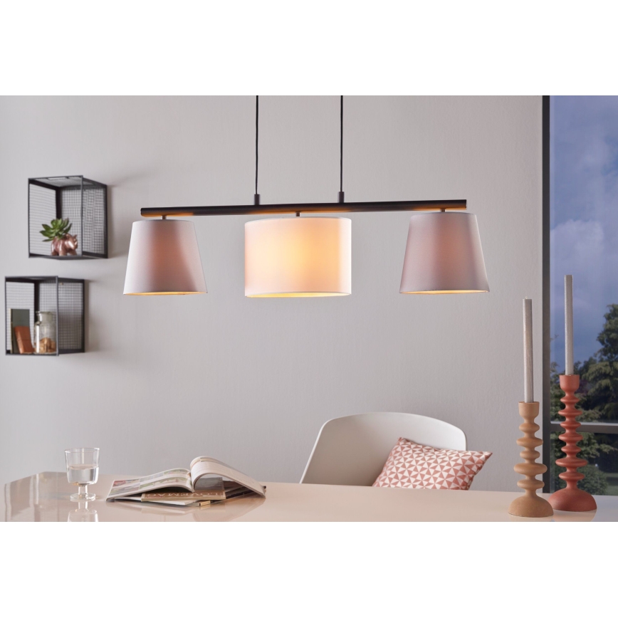 Eglo - Luster na lanku 3xE14/25W/230V
