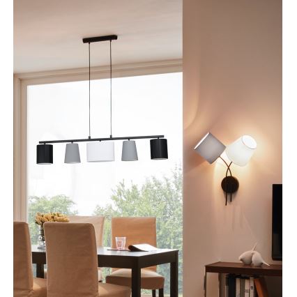 Eglo - LED luster na lanku 5xE14/25W/230V