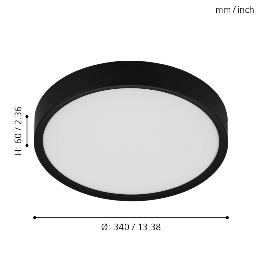 Eglo - LED Stropné svietidlo LED/16,8W/230V