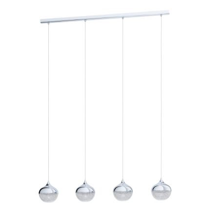 Eglo - Luster na lanku 4xE14/25W/230V