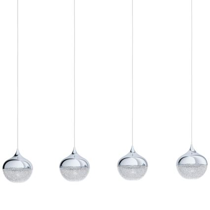 Eglo - Luster na lanku 4xE14/25W/230V