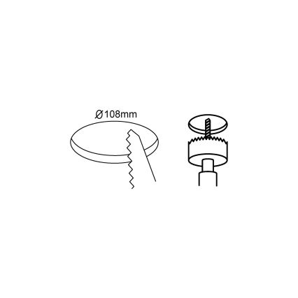 Eglo 98631 - SADA 3x LED Podhľadové svietidlo FUEVA 3xLED/5W/230V