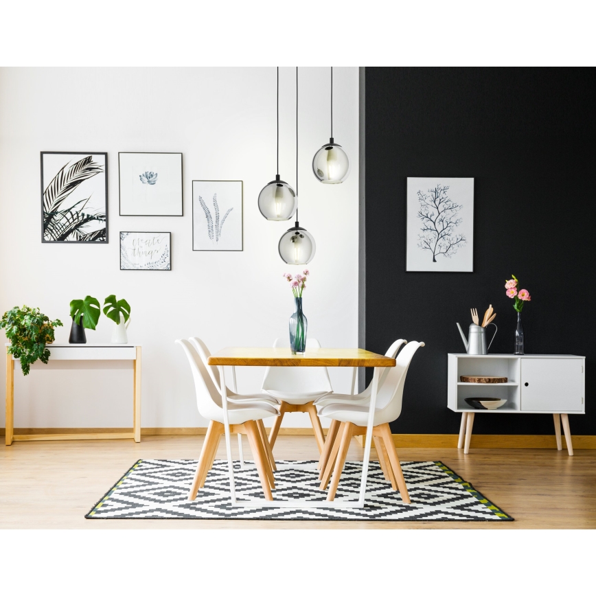 Eglo 98653 - Luster na lanku ARISCANI 3xE27/40W/230V