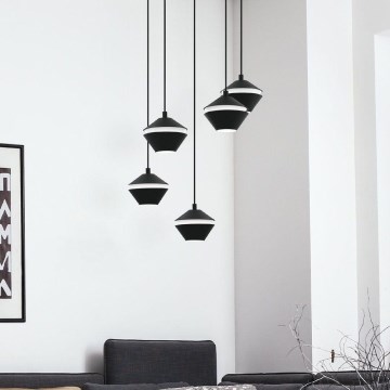 Eglo 98683 - LED závesný luster na lanku PERPIGO 5xGU10/5W/230V