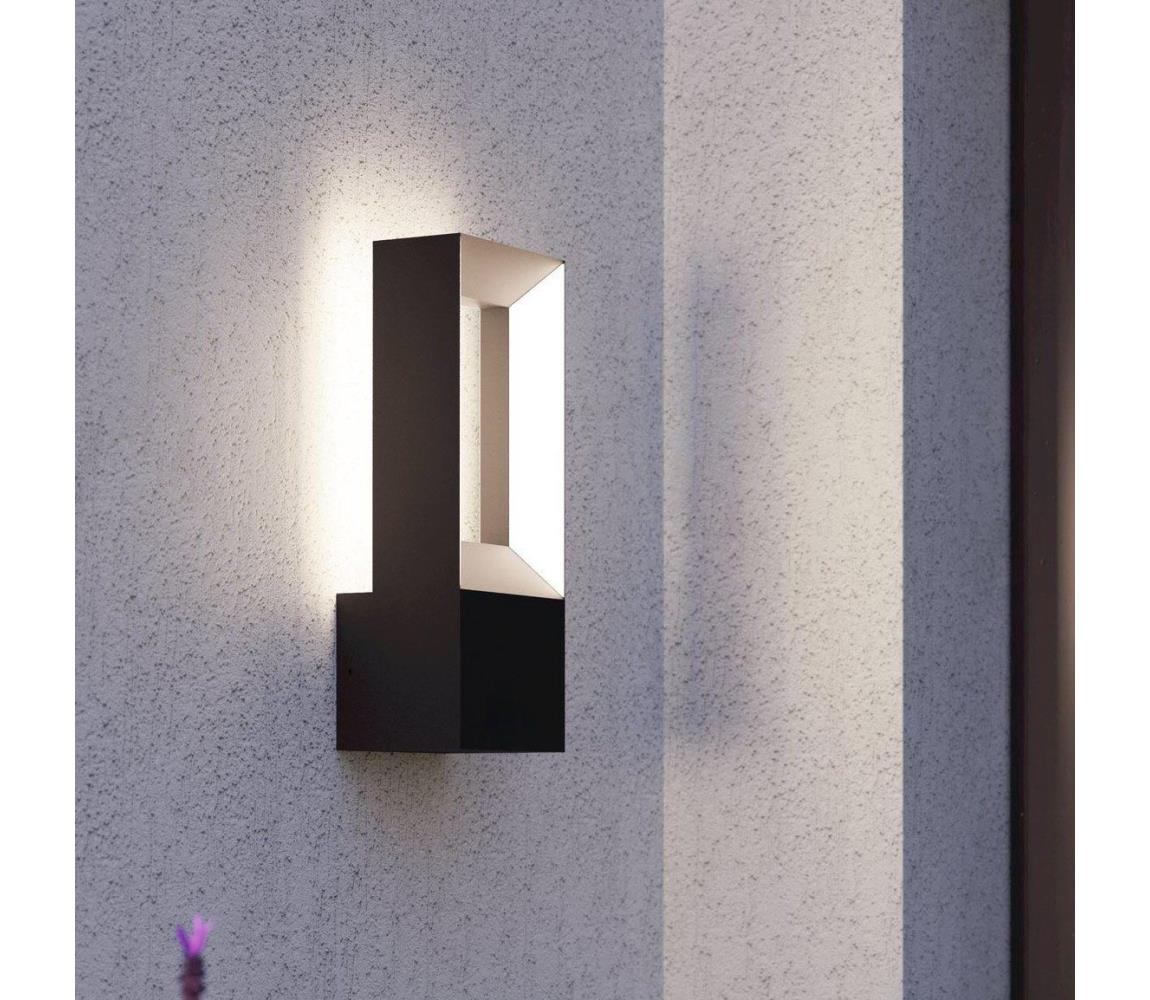 Eglo 98725 - LED Vonkajšie nástenné svietidlo RIFORANO 2xLED/5W/230V IP44 98725