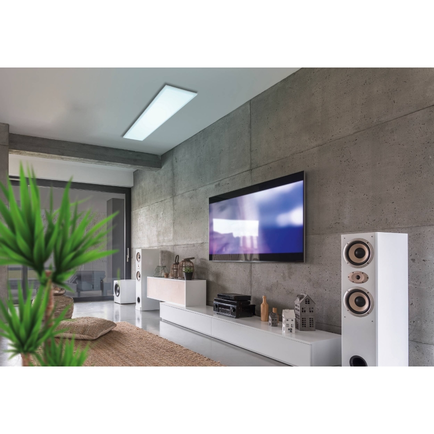 Eglo - LED RGBW Stmievateľné stropné svietidlo LED/32,5W/230V 2700-6500K 120x30 cm + diaľkové ovládanie