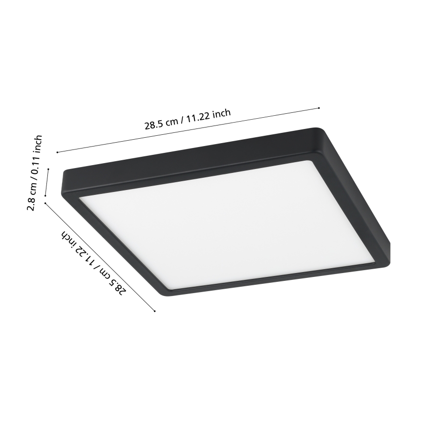 Eglo - LED Stmievateľné kúpeľňové svietidlo LED/19,5W/230V IP44 ZigBee