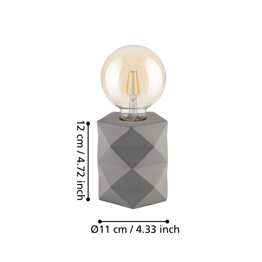 Eglo - Stolná lampa 1xE27/60W/230V