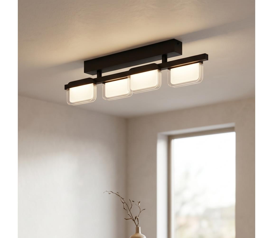 Eglo 98874 - LED stmievateľný prisadený luster ERVIDEL 4×LED/4,5 W/230 V 98874