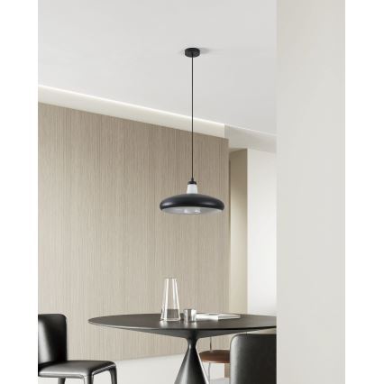 Eglo - LED RGB Stmievateľný luster na lanku TABANERA-C 1xE27/9W/230V