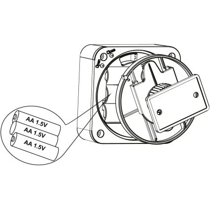 Eglo - Vonkajší senzor IP44 ZigBee