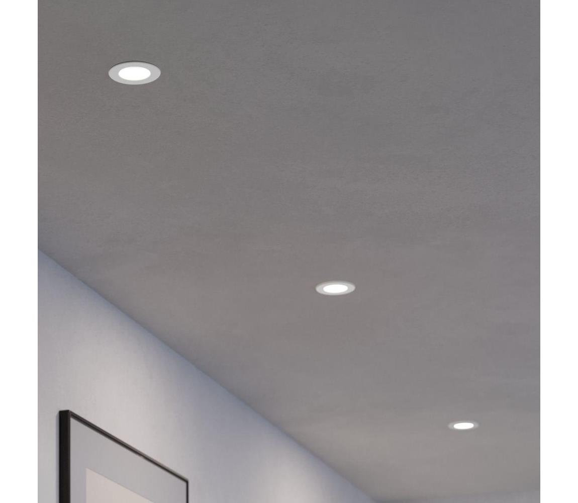 Eglo 99135 - SADA 3x LED zapustené stropné svietidlo FUEVA 5 1xLED/2,7W/230V 99135