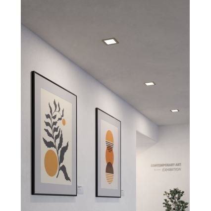 Eglo - LED zapustené stropné svietidlo LED/5,5W/230V 11,7x11,7 cm