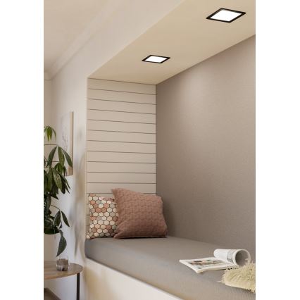 Eglo - LED podhľadové svietidlo LED/10,5W/230V 16,6x16,6 cm