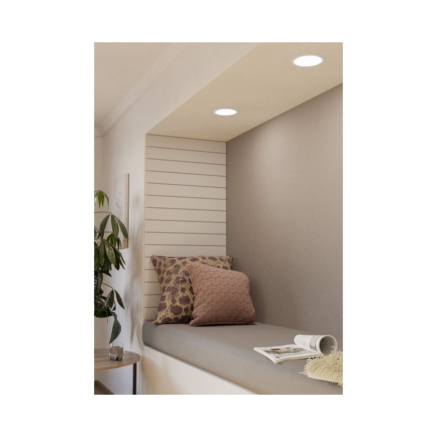 Eglo - LED Stmievateľné podhľadové svietidlo LED/10,5W/230V