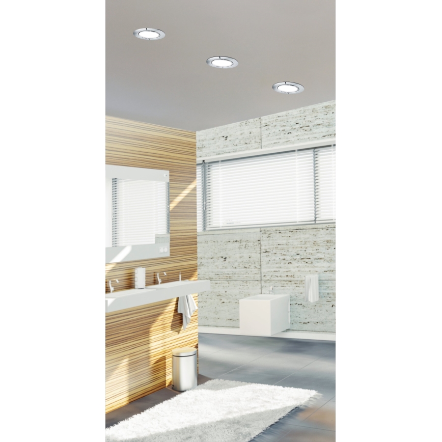 Eglo - LED Kúpeľňové podhľadové svietidlo LED/2,7W/230V IP44