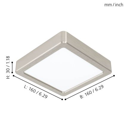 Eglo - LED Stropné svietidlo LED/10,5W/230V