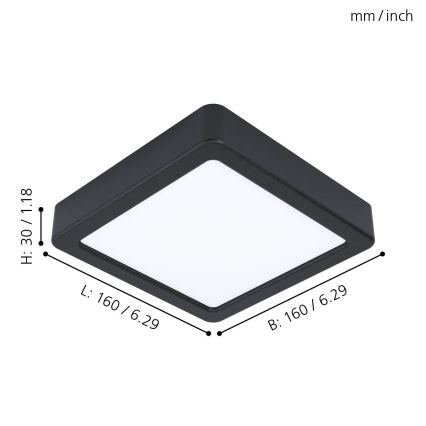 Eglo - LED Stropné svietidlo LED/10,5W/230V