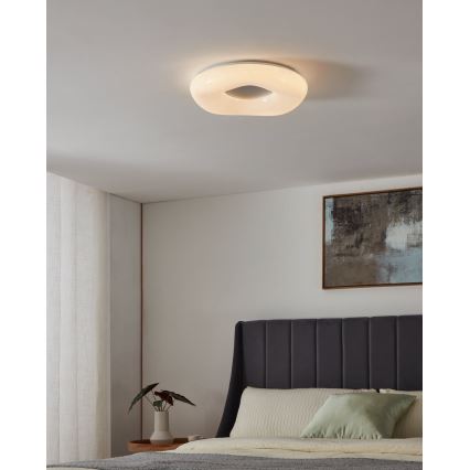 Eglo - LED Stmievateľné stropné svietidlo LED/18W/230V + diaľkové ovládanie