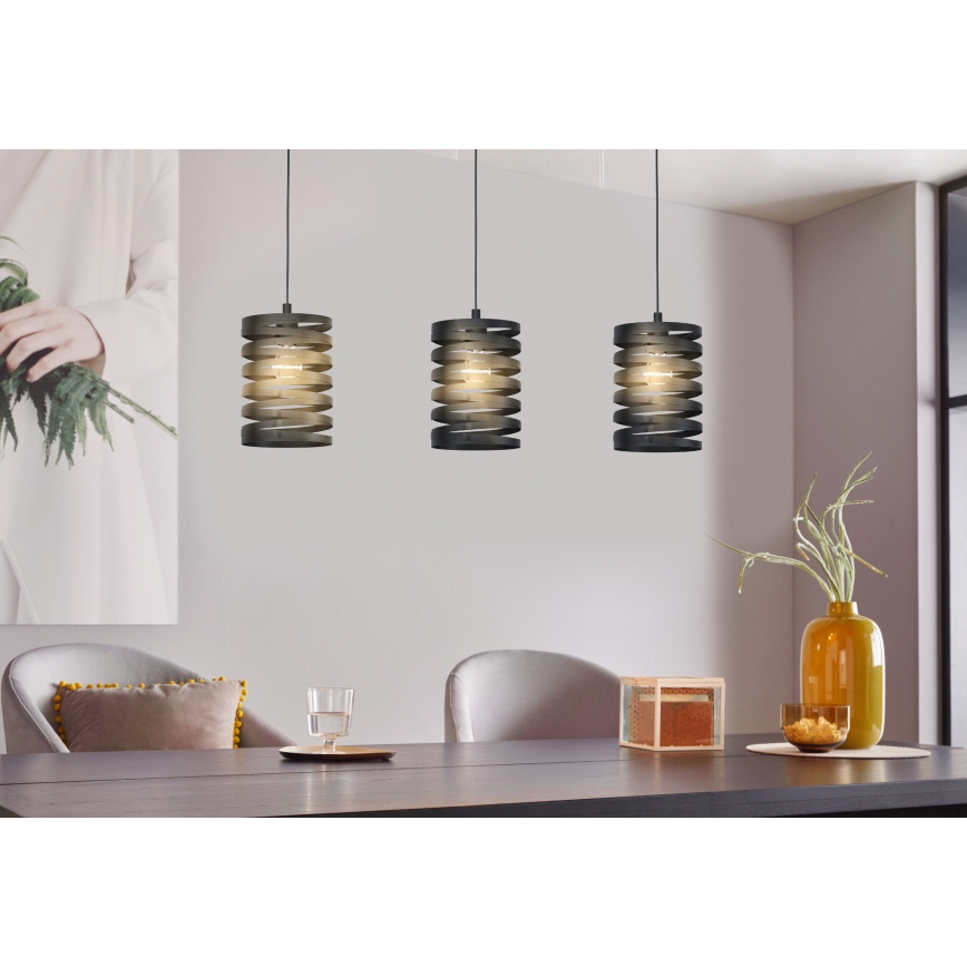 Eglo - Luster na lanku 3xE27/40W/230V