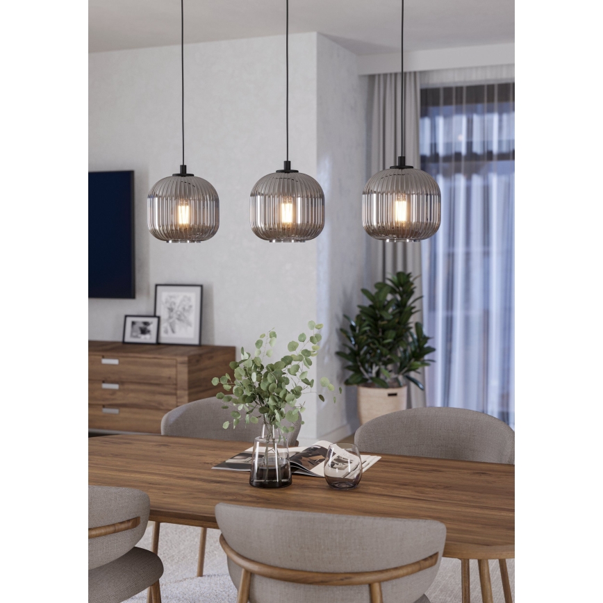 Eglo - Luster na lanku 3xE27/40W/230V