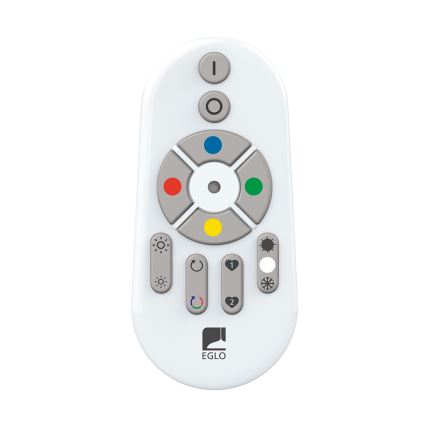 Eglo - LED RGB Stmievateľné stropné svietidlo SALOBRENA-C LED/30,5W/230V + diaľkové ovládanie