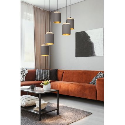 Eglo - Luster na lanku 5xE27/40W/230V pavúk